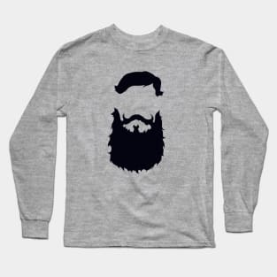 Black beard Long Sleeve T-Shirt